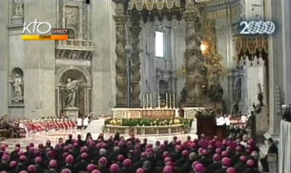 Messe en hommage à Pie XII